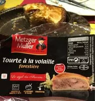 Mängden socker i Tourte à la volaille