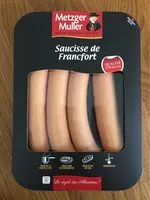Mängden socker i Saucisse de francfort