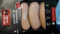 Mängden socker i Metzger Muller, Cervelas de Strasbourg, qualite superieure, x4, la