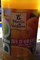 Mängden socker i Jus d'orange