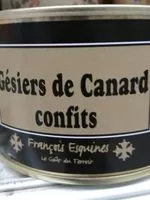 Mängden socker i Gésiers de canard