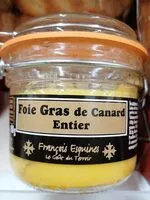 Mängden socker i Foie gras de canard entier