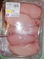 Mängden socker i Filet de poulet