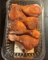 Mängden socker i Pilons de poulet assaisonnés au paprika crus