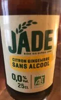 Mängden socker i Biere sans alcool citron gingembre