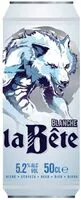 Mängden socker i La Bête bière de caractère Blanche