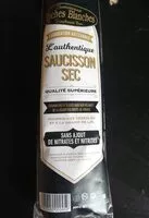 Mängden socker i Saucisson sec
