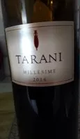 Mängden socker i Cabernet Sauvignon "Tarani" 2015