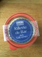 Mängden socker i Rillette de bar aux salicornes