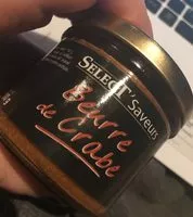 Mängden socker i Beurre de crabe