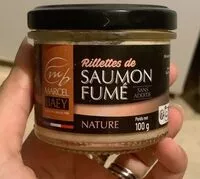 Mängden socker i Rillettes de saumon fumé