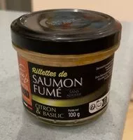Mängden socker i Rillettes de Saumon Fumé