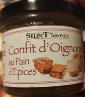 Mängden socker i Confit d'oignons au pain d'épices