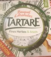 Mängden socker i Tartare fines herbes et aneth