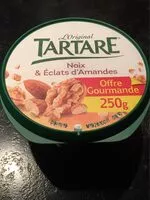 Mängden socker i Tartare noix & éclats d'amandes