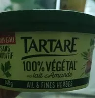 Mängden socker i Tartare 100% vegetal