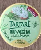 Mängden socker i Tartare 100 % végétal au lait d'Amande Herbes de Provence
