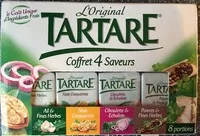 Mängden socker i Tartare Coffret 4 saveurs