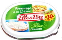 Mängden socker i Fromage à la crème ciboulette