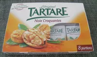 Mängden socker i L'Original Tartare, Noix Croquantes (8 portions) - (34 % MG)