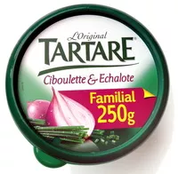 Mängden socker i L'original Tartare, Ciboulette & Echalote (Familial) - (34,5 % MG)