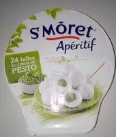 Mängden socker i St Môret Apéritif 24 billes au coeur de pesto