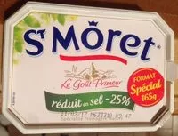 Mängden socker i St môret nature sel réduit 25% - format spécial