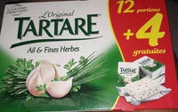 Mängden socker i Tartare