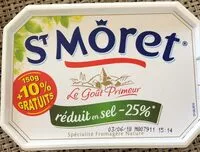 Mängden socker i St Môret - réduit en sel -25% - +10% gratuits