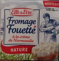 Mängden socker i Fromage fouetté