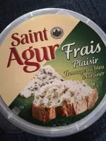 Mängden socker i Saint Agur - Frais Plaisir