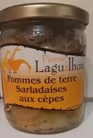 Mängden socker i Pommes de terre Saladaises aux cèpes