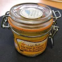 Mängden socker i Foie gras de canard entier du sud-ouest