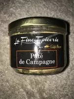 Mängden socker i Paté de campagne