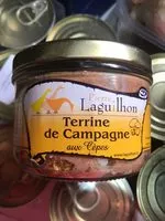 Mängden socker i Terrine de campagne aux cepes PIERRE LAGUILHON