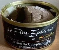 Mängden socker i Terrine de campagne au Jurançon