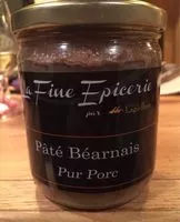 Mängden socker i Pate Bearnais pur porc