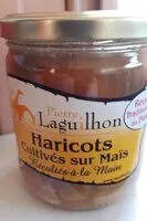 Mängden socker i Haricots cultivés sur maïs