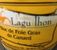 Mängden socker i Bloc foie gras de canard