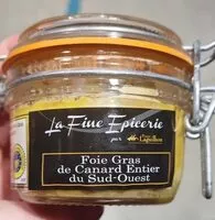 Mängden socker i Foi gras de canard entier du Sud-Ouest