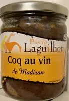 Mängden socker i Coq au vin de Madiran