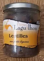 Mängden socker i Lentilles