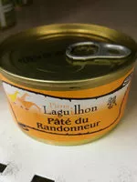 Mängden socker i Paté du randonneur