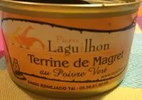 Mängden socker i Terrine de Magret au poivre vert