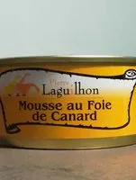 Mängden socker i Mousse au foie de canard