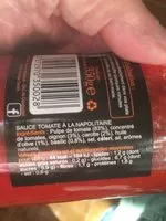 Mängden socker i Sauce tomate à la napolitaine