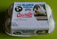 Mängden socker i Cocorette Plein Air Blanc M/G X 6