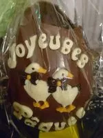 Mängden socker i Moulage de chocolat au lait décoré