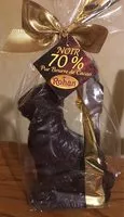 Mängden socker i Moulage Poule/Cloche/Lapin au chocolat noir 70 % de cacao