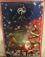 Mängden socker i Calendrier de l'Avent Équipe de France